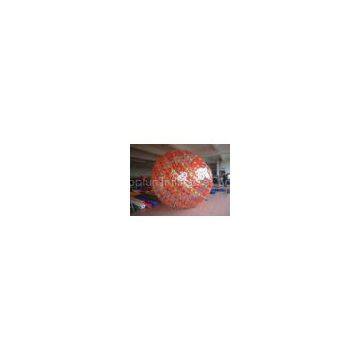 3mD 1.0mmPVC Red Inflatable Zorb Ball For Outdoor Fun