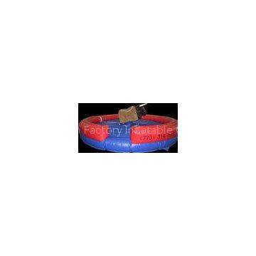 Digital printing Inflatable Mechanical Bull , Inflatable Rodeo Bull Machine