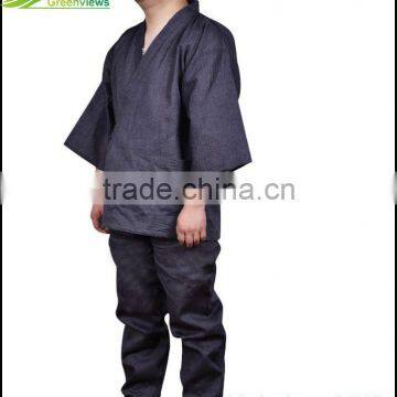 Men Japanese Style Satin cotton fibre Kimono Robes grey night wear nighty pyjamas japanese design for SPA homeAvailable GVXF0003