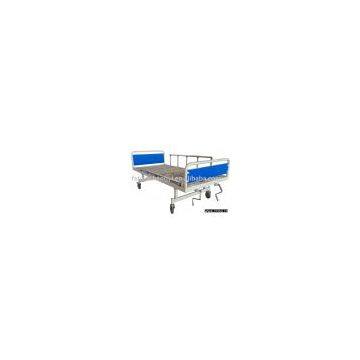 Manual double-rocker care bed,Medical bed,Hospital bed