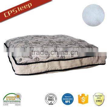 Soft Linen Fabric Polyester Fiber luxury dog bed