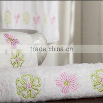 Embroidered Cotton Bath Towels Sets