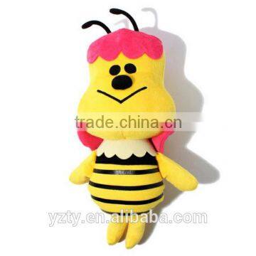 Custom Realistic Carton Style Super Soft Toys Bumble Bee Carton Plush Insect Bee photo-2