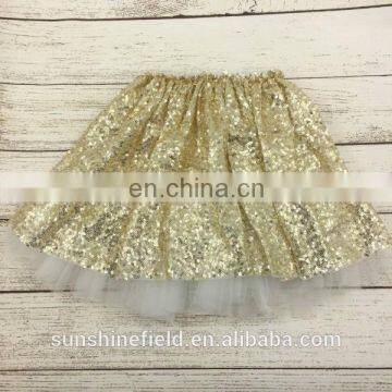 gold shirt birthday outfit Sparkle Skirt Glitter Dresses