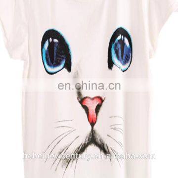 2016 Europe America Cotton 3D Printing T Shirt, Sublimation T Shirt photo-3