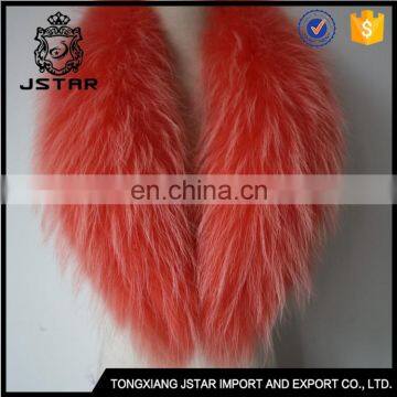 Energy-Saving Thin Fashion Raccoon Fur Trim Collar