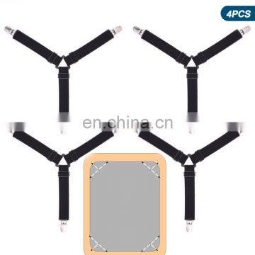 2017 Yiwu Fashion Hot Sale Set 4pcs Triangle Mattress Pad Cover Clips Holder Bed Sheet Holder photo-2