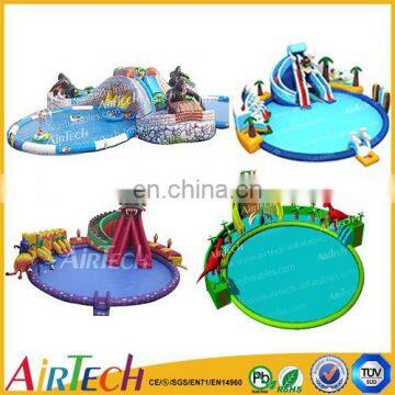 Inflatable water park, Inflatable water park slide for sale, inflatable water park pool equipment