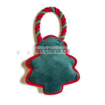 TG2234 Plush Christmas Tree Tug Dog Toy