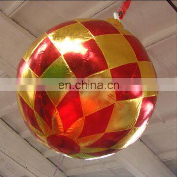 Event & party decoration inflatable balls/shiny ball for christmas decoration