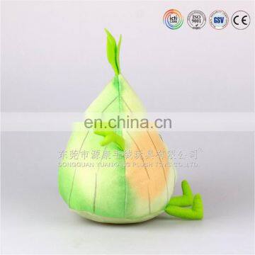 ICTI Audited Factory Lovely Green Onion Plush Pillow Factory in China photo-2