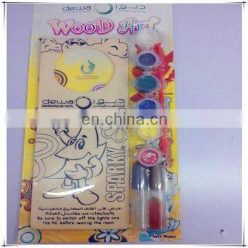 wooden 6 color cute suncatcher