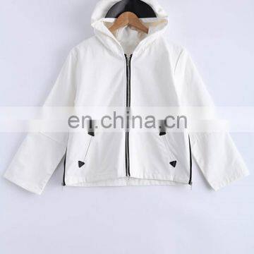 Wholesale Spring Fashionable Women Zipper Hoodie Jacket photo-4