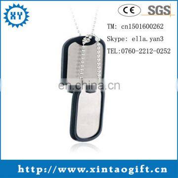 2014 new design anodized aluminum dog tag carving LOGO