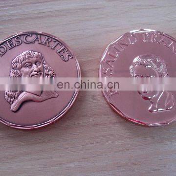 Custom Commemorative Coins Metal Copper/ Antique Copper Souvenir Coins