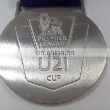 Matte Silver Zinc Alloy Casting Medal Customized Premiere League Medal Commemorative Madal photo-4