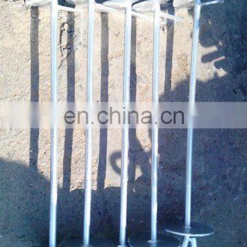 Earth Ground Anchor Auger Stake concrete stakes