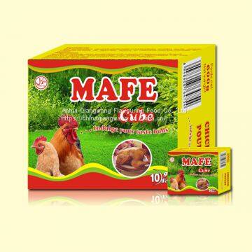 Мафе 10 г халяльный куриный бульонный кубик для супа