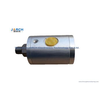 Round Pneumatic Rotary Union , Durable Swivel Ball Joint With Threaded Connection Stainless Steel Pneumatic Rotary Union