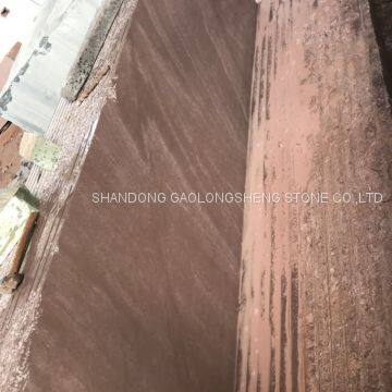 Brown Wave Sandstone,cloudy Sandstone,wenge Sandstone,purple Sandstone, Brown Sandstone Slabs Steps Flaggings photo-5