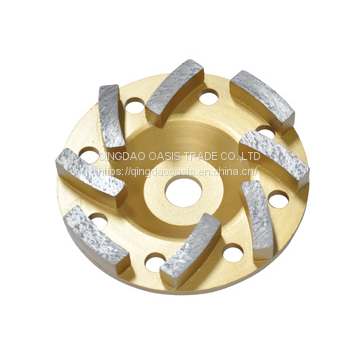 4'' SUPER GOLD CUP WHEEL (for SOFT FLOOR)