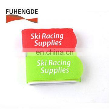 Wholesale custom logo high quality hook & loop ski strap