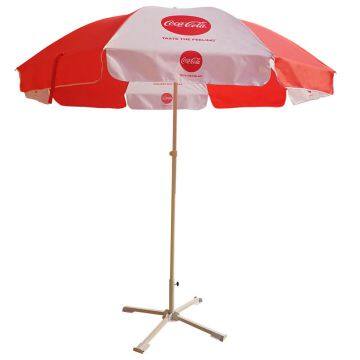 Custom Beach Umbrella with Logo Prints