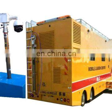 10m 200kg Payload Heavy Duty Pneumatic Non-locking Telescopic Mast for Communications and Surveillance
