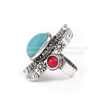 Ринestones R06-9034 смолевые кольца  Набор кольцев с ринestones