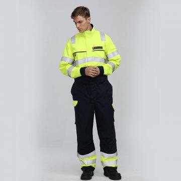 High Visibility High Temperature Fire Resistant Protective Clothing Supplier photo-3