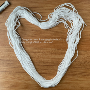 Raw Materials Plat Elastic Band Earloop for Disposable Mask photo-3