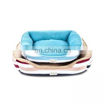 Attractive Price New Type Flat Bolster Dog Bed Extra Large