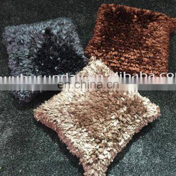 Modern Polyester Ribbon Cushion Cover,Good Quality Sofa Cushion ,Fashion seat or chair Cushion