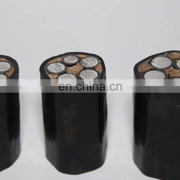 Black 3 core 3*25 sizes XLPE electrical power cables