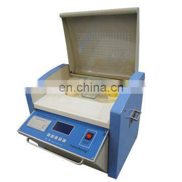 Lab Equipment HZJQ-1 Portable Transformer Oil Dielectric Strength Test 100kv Dielectric Breakdown Tester photo-2