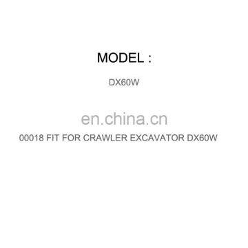 DIESEL ENGINE PARTS SEAT NOZZLE 2.427-00018 FIT FOR CRAWLER EXCAVATOR DX60W