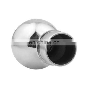 Customized Satin/Mirror Staircase Handrail 304 Stainless Ball Joint Connector Handrail Parts photo-3