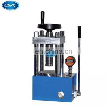 Lab Manual Hydraulic Pellet Press for Powder for FTIR XRF KBR, thin film