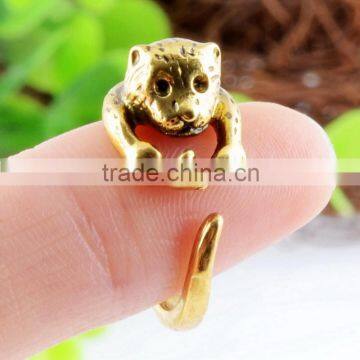 Fashion Ladies Gold Finger Ring Animal Design Fashion Ring photo-6