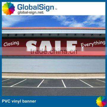 Shanghai GlobalSign cheap and hot sell vinyl banners for promotion