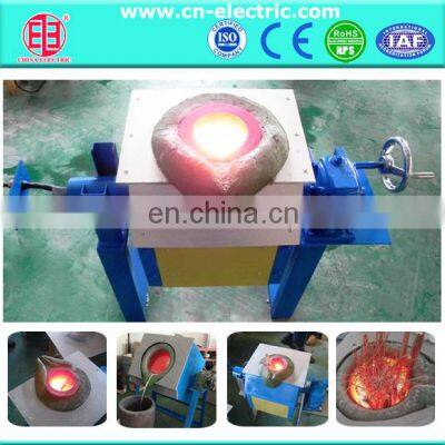 Top 3 manufacturer induction furnace copper melting machine