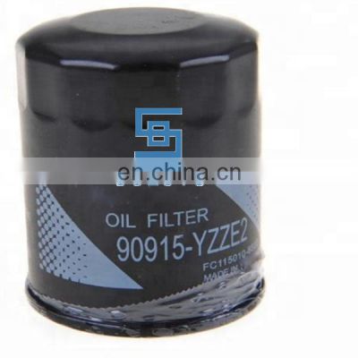 Auto Parts Diesel Car Engine Oil Filter For Corolla Camry 90915-YZZE2 oil filter element