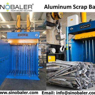 Aluminum Scrap Baler Machine