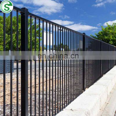 Flat top garrison fencing aluminum fence in the philippines