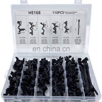 Mixed Auto Fastener Vehicle Car Bumper Clips Retainer Fastener Rivet Door Panel Fender Liner Universal Clips for Car