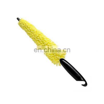 Car Wheel Electric Cleaning Brush Plastic Handle Vehicle Eyelash Cleaning Brush Rims Tire Washing Auto Scrub Wash Sponges Tools