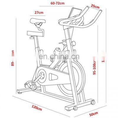 Hot Selling Indoor Gym Cardio Training Foldable Spinning Bike13Kg Flywheel Weight For Loss Bike photo-2