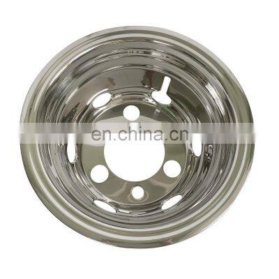 GELING Front Wheel And Rear Wheel Holes 17.5'' 6 Stainless Steel For ISUZU For BENZ For Focus Wheel Cover photo-2