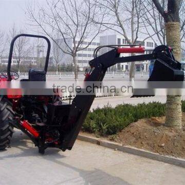 Tractor With Front End Loader and Backhoe on Hot Sale
