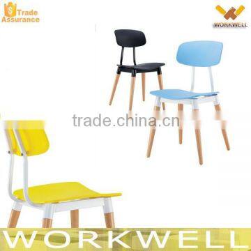 WorkWell High Quality simple design Dsw Plastic Chair dining Chair KW-P28